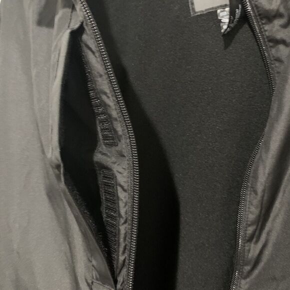 511 Tactical | Coat Jacket Black Lined Packable Front Zip Pockets- Size Large - Picture 9 of 10